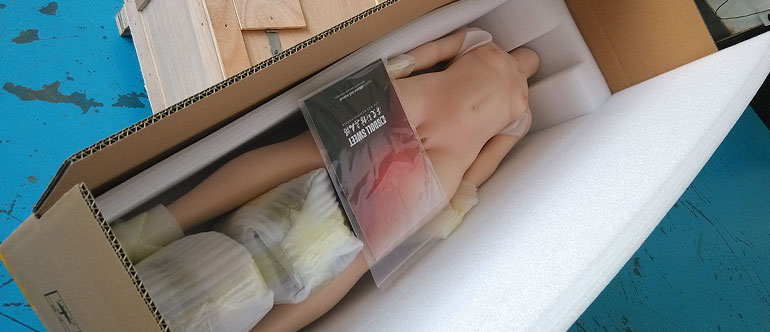 sex doll package