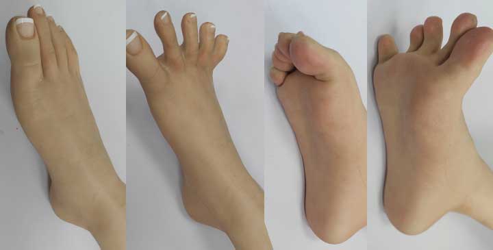 sex doll hand and feet